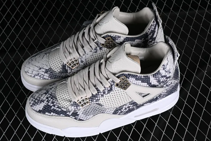 All categories Air Jordan Jordan series basketball shoes Air Jordan 4 Air Jordan 4 Premium "Snakeskin" AJ4 Joe 4 python pattern 819139-030